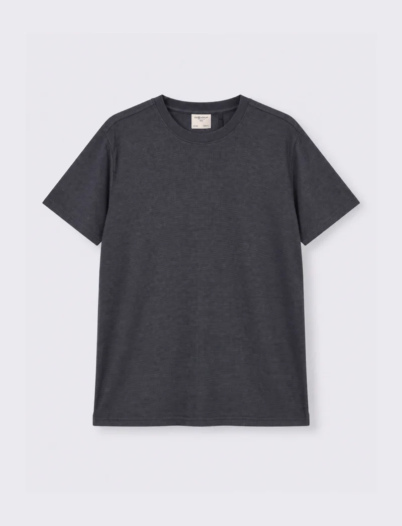 T-SHIRT WAFFLE REGULAR FIT - Avion