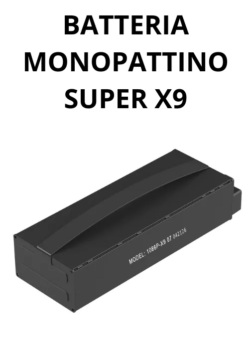 Batteria monopattino Super X9