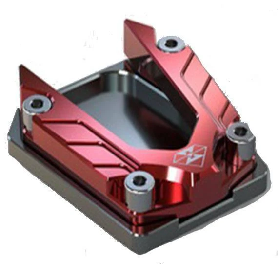 Non-slip side stand protection for NIU