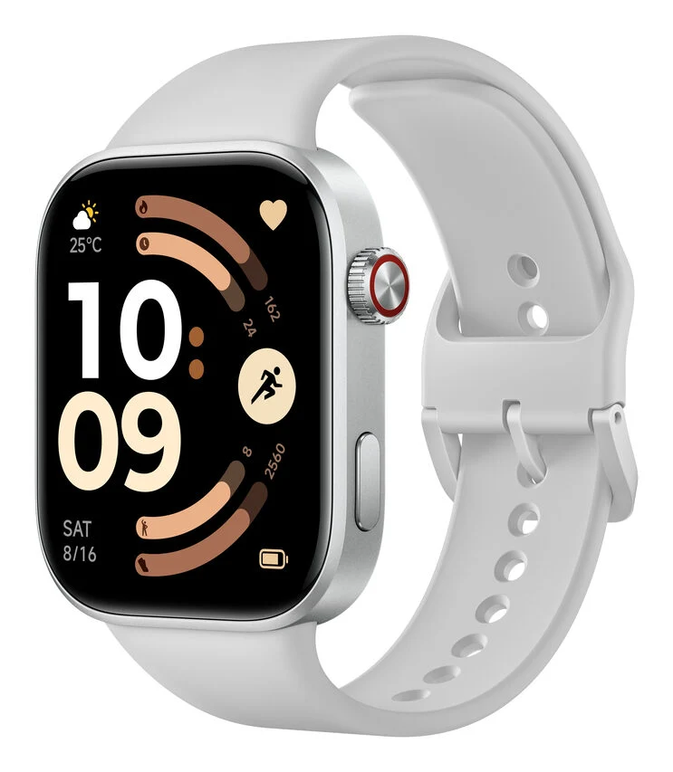 Xiaomi Watch 6 5,26 cm (2.07") AMOLED 46 mm Digitale 432 x 514 Pixel Touch screen Argento