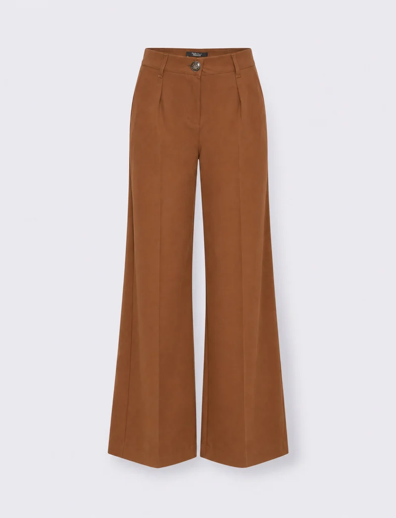 Pantalone palazzo - Cammello