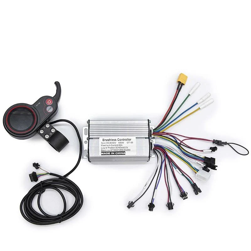 GT100 36/60V 25A 500W Kit Elettronico per Bicicletta e Monopattino Eletrico