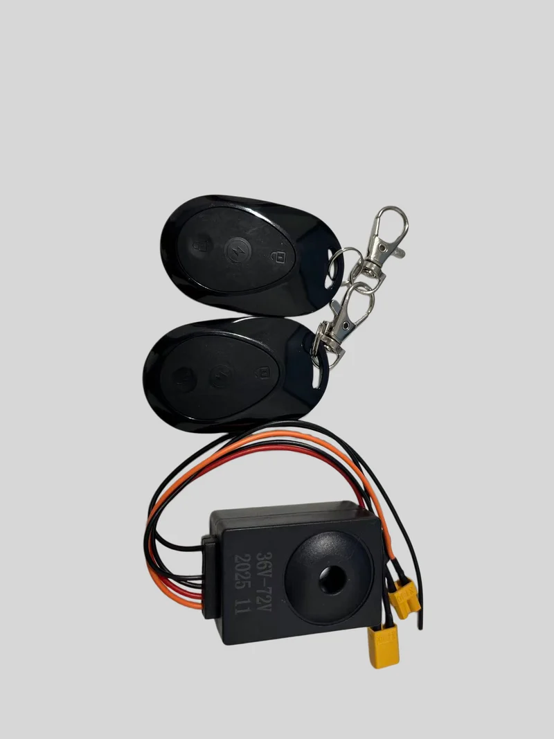 Antifurto per XIAOMI M365 PRO Nero a Goccia d'Acqua per XT30 per Monopattini Elettrici e Bici Allarme con telecomando