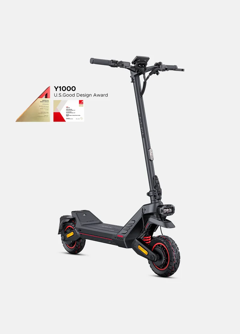 ENGWE Y1000 Monopattino Elettrico 800Wx2 (Picco 1200Wx2)| 52V 22.5Ah | Ruote da 10" | Autonomia 100km | Garanzia Italiana