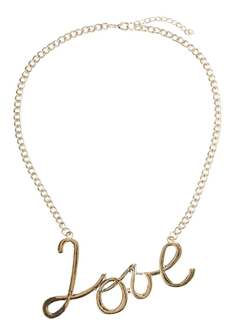 Gold Love Choker