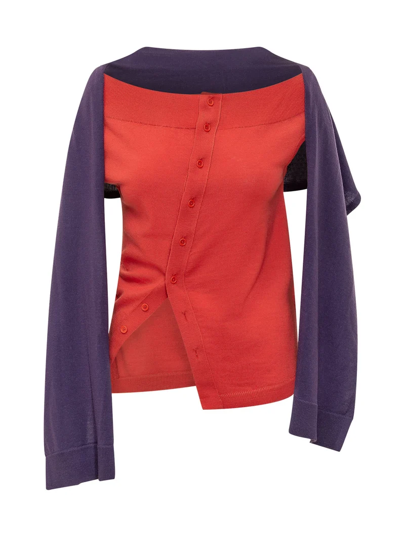 Top con Pannello sulle Spalle