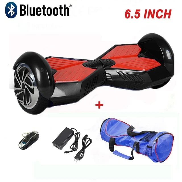 Hoverboard 2 Wheel 350W*2 Self Balancing Wheels 8 & 6.5 inch Bluetooth Speaker Smart Electric Scooter