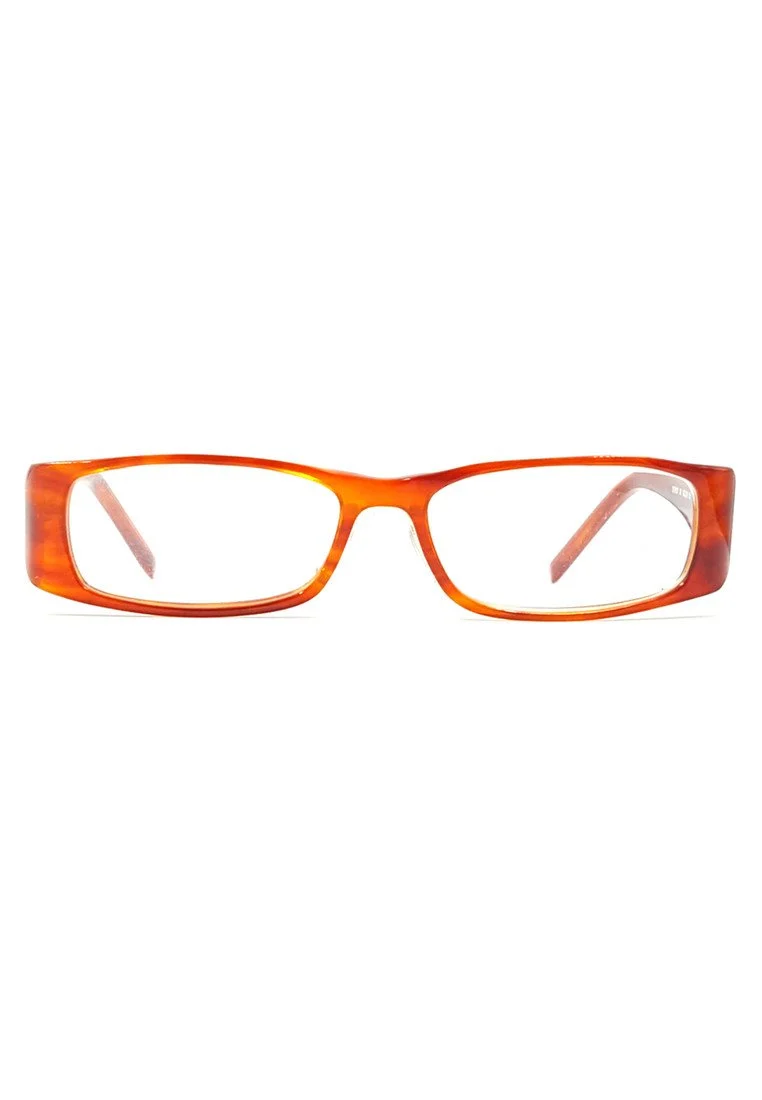 Orange Modern Style Glasses