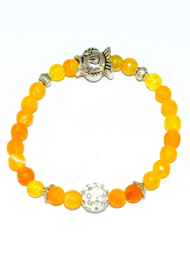 Gold Pearl Bracelet
