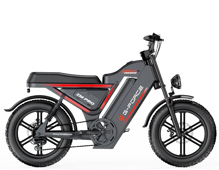 G-FORCE ZM PRO 2025 New Premium All-terrain Motor Style Electric Bike | GARANZIA ITALIANA