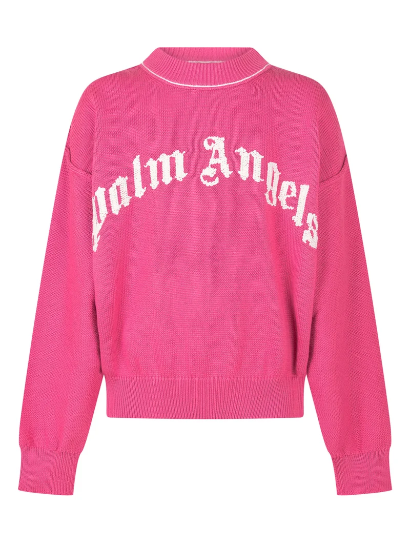 Maglia con Collo Alto e Logo