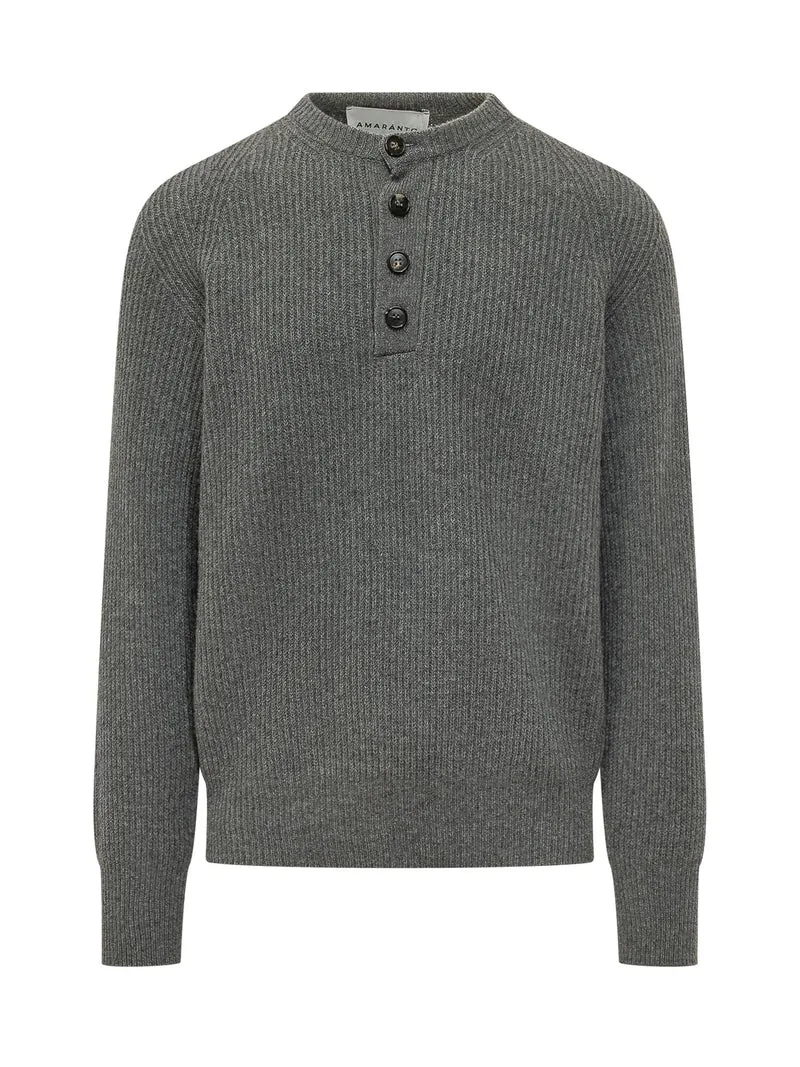 Maglia Serafino a Coste