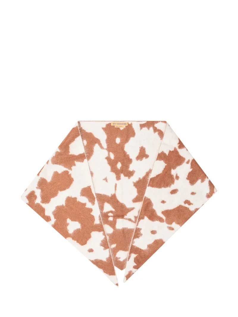 Foulard Grizzly con Motivo Animalier