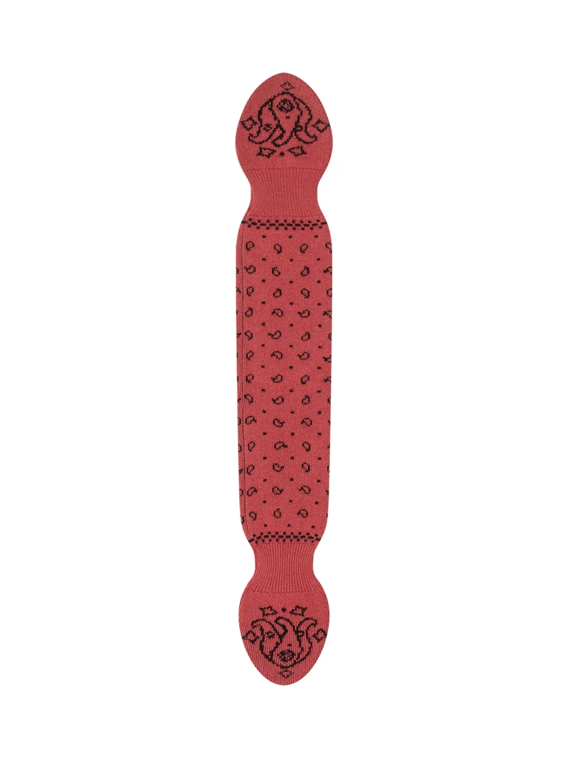 Foulard Bandana Bowtie con Motivo Paisley