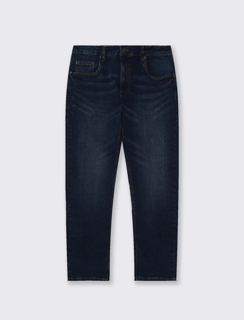 JEANS SLIM FIT BLU SCURO. - DENIM SCURO