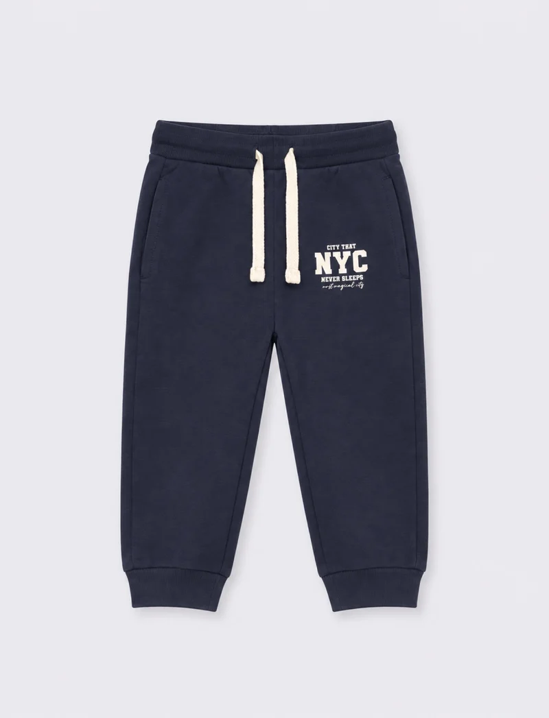 Jogger stile sportivo - Blu