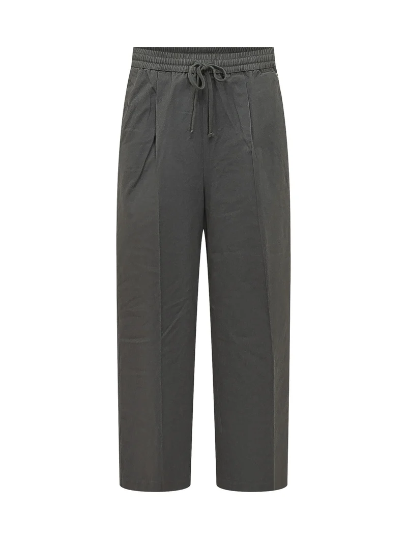 Pantaloni Dritti con Coulisse