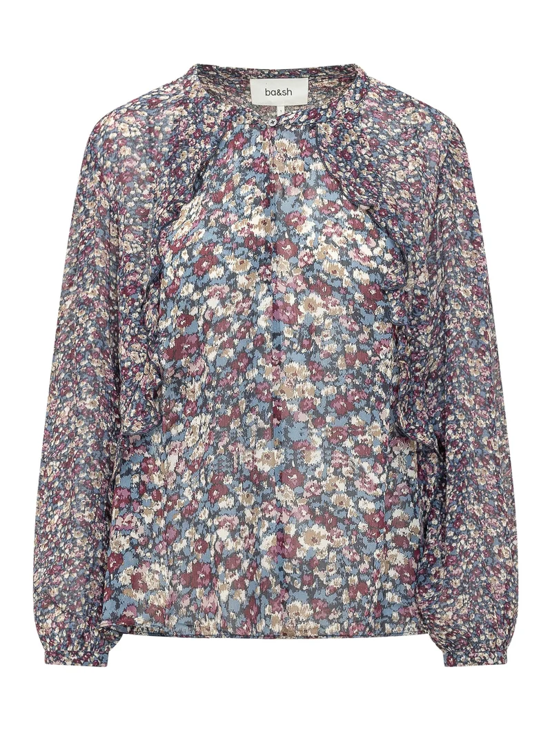 Top Kross con Stampa Floreale