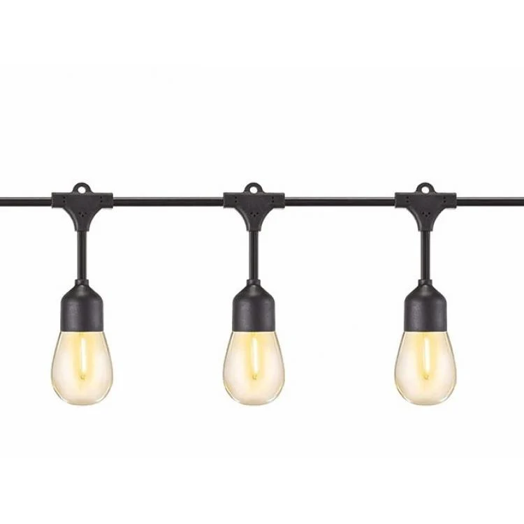 New Majestic Catena Luminosa 30 bulbi led con pannello solare