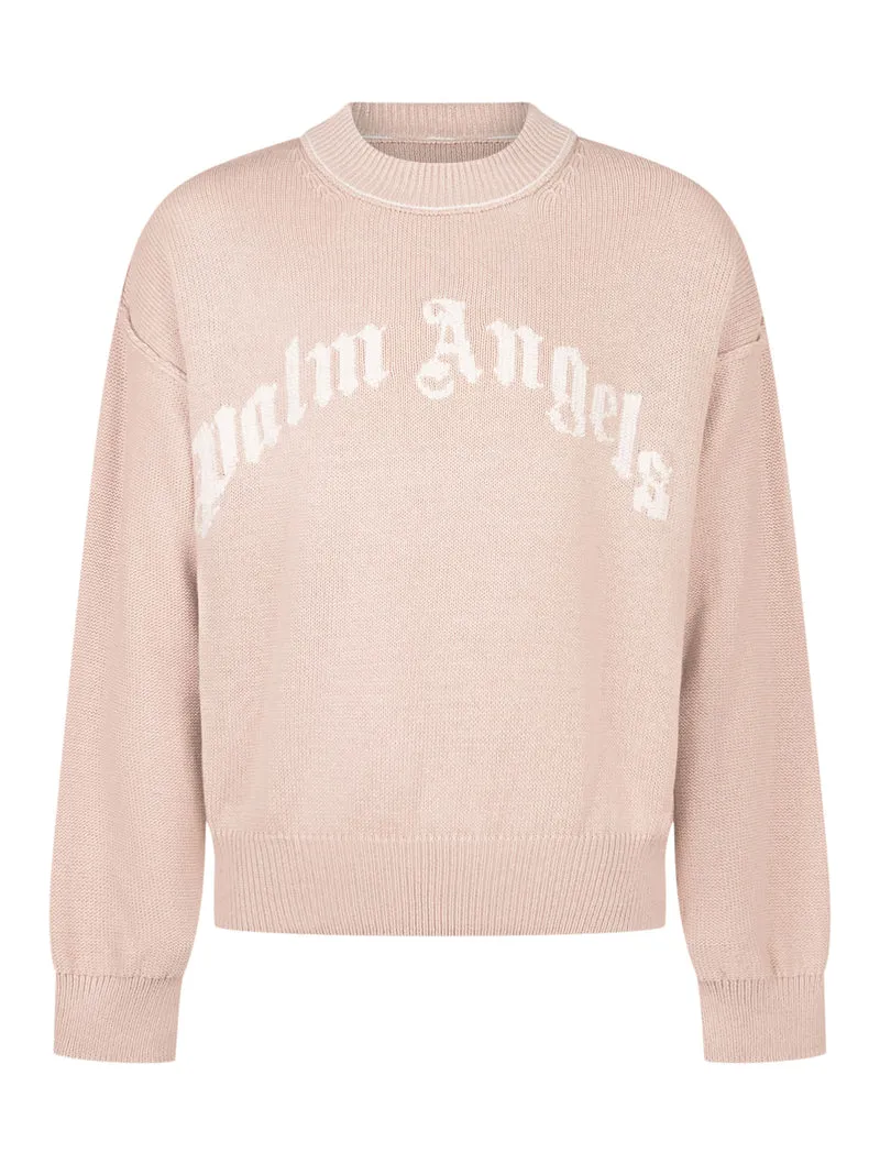 Maglia Girocollo con Maxi Lettering