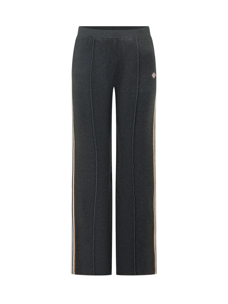 Pantaloni Cafe Stripe a Gamba Ampia
