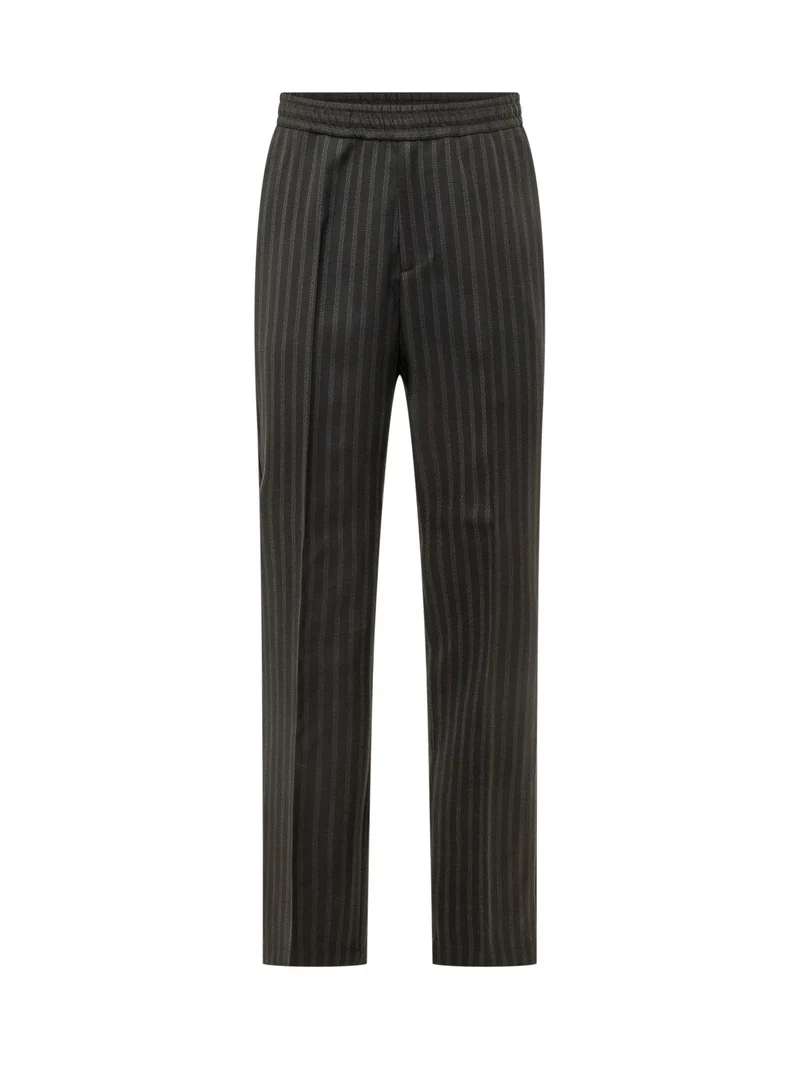 Pantaloni con Motivo a Righe
