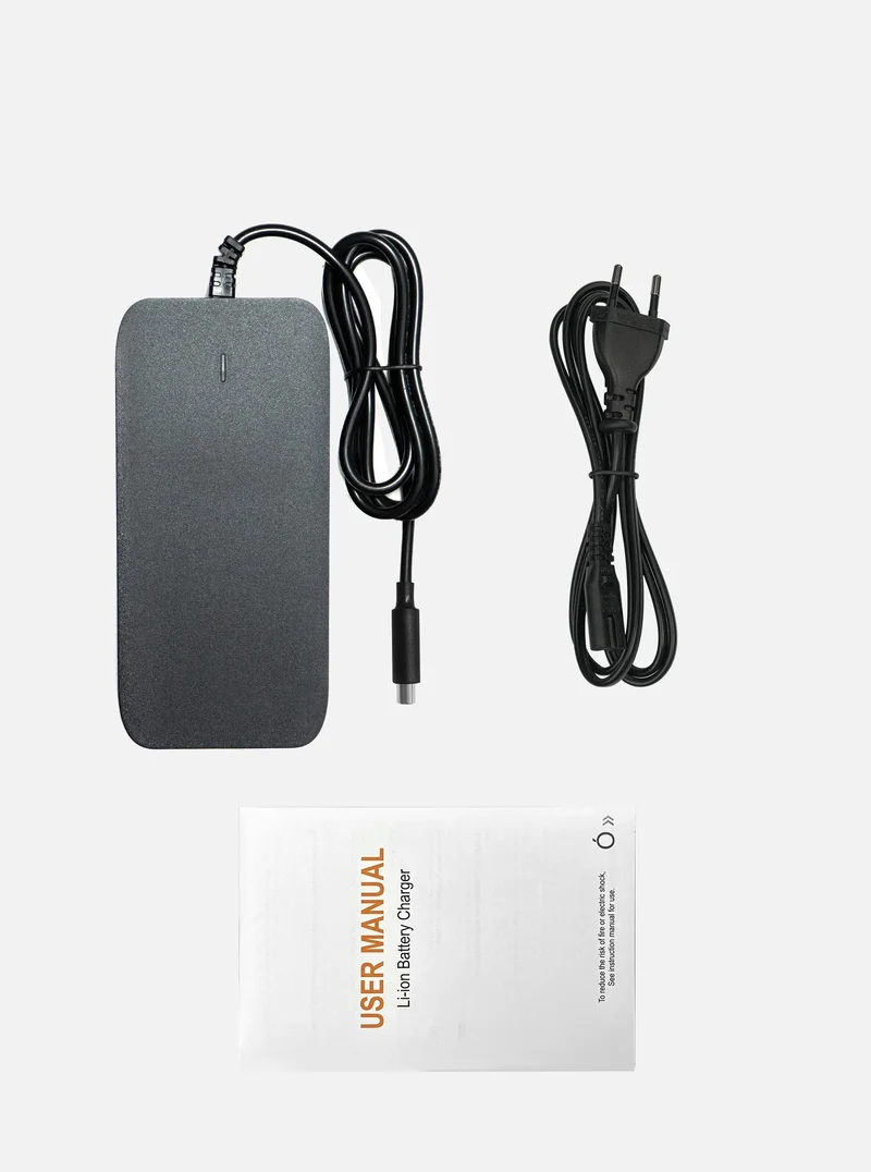 Carica batteria 54.6V 3A (connettore 8.0mm) Originale per bicicletta elettrica ENGWE EP-2 Pro/EP-2 Pro EU/EP-2 BOOST/Engine Pro/Engine X e per monopattino elettrico KuKirin G2 MAX - Compatibile con altri modelli