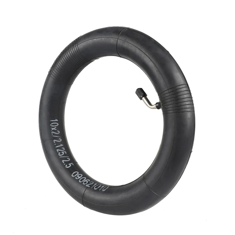 Camera d'aria 10x2.125 pollici valvola curva 0° rinforzata per monopattini elettrici Kugoo Kirin S4, M365/PRO/MI3