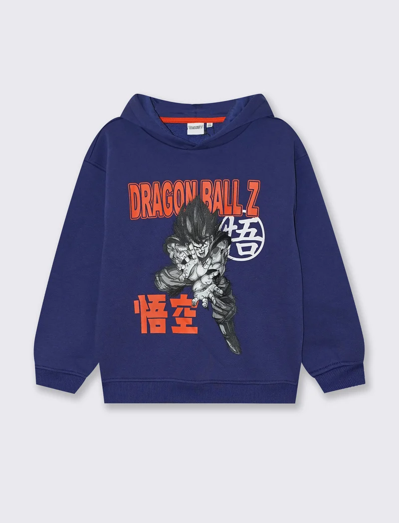 Felpa girocollo Dragonball blu - Blu