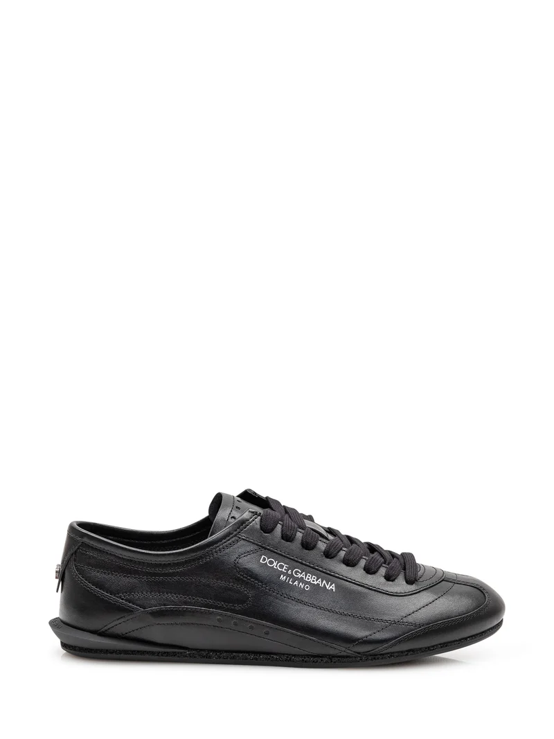 Sneaker Bassa con Lettering Laterale