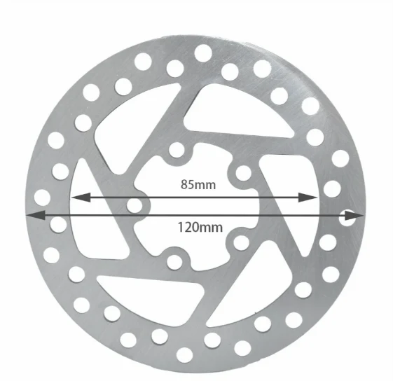 Disco freno 120mm per monopattino elettrico KUGOO KIRIN S4/Kukirin G2 Pro e altri
