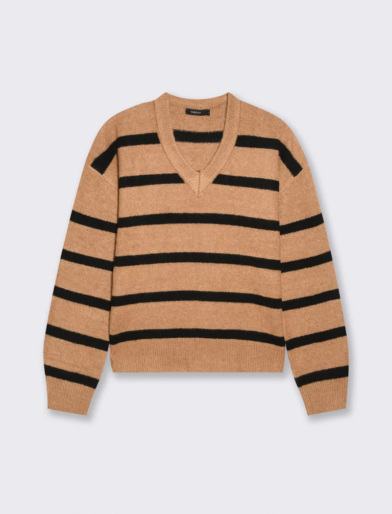 Pullover con scollo a V elegante e versatile - var 2