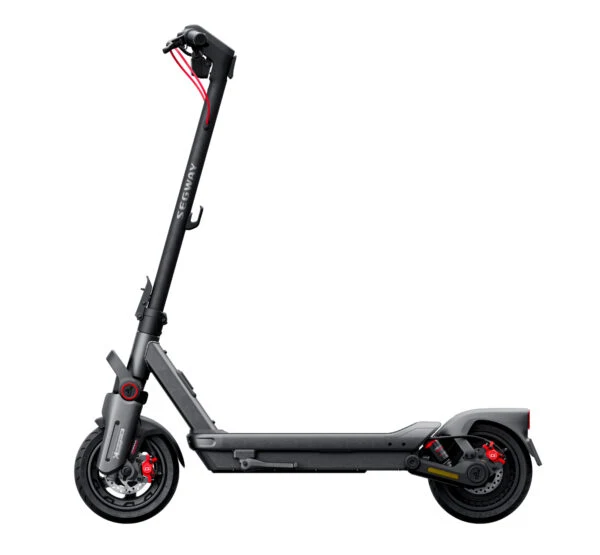 Segway Monopattino Elettrico NINEBOT MAX G3 I grigio/nero, ruote da 11",velocità max 25 Km/h, motore 500W, autonomia fino a 80Km, batteria da 600Wh