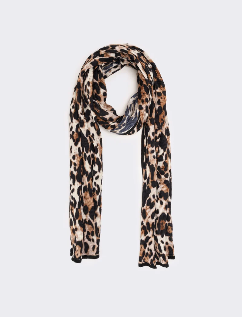 Sciarpa donna animalier - Leopardato