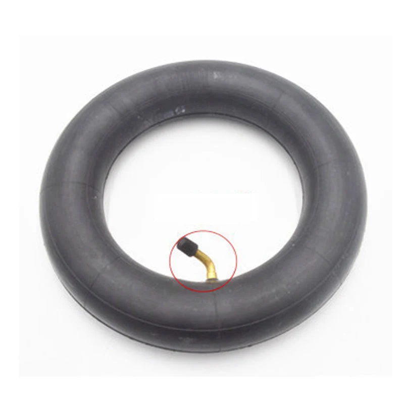 Camera d'aria 10x2.5 255/80 pollici valvola piegata curva 45° per Kugoo Kirin KuKirin M4/M4 Pro e altri