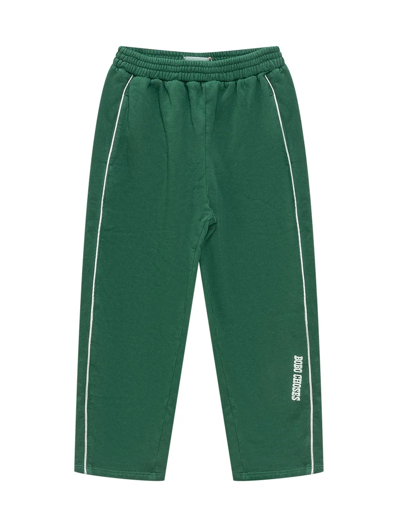 Pantaloni Jogger con Profili a Contrasto