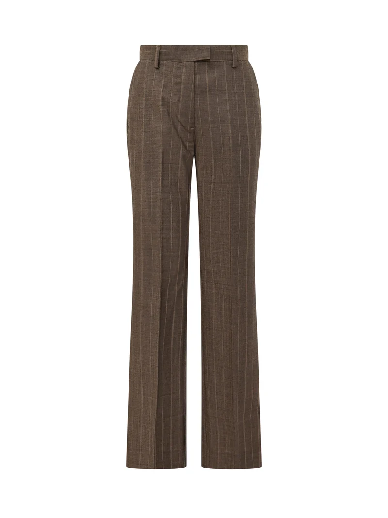 Pantaloni Dritti a Righe