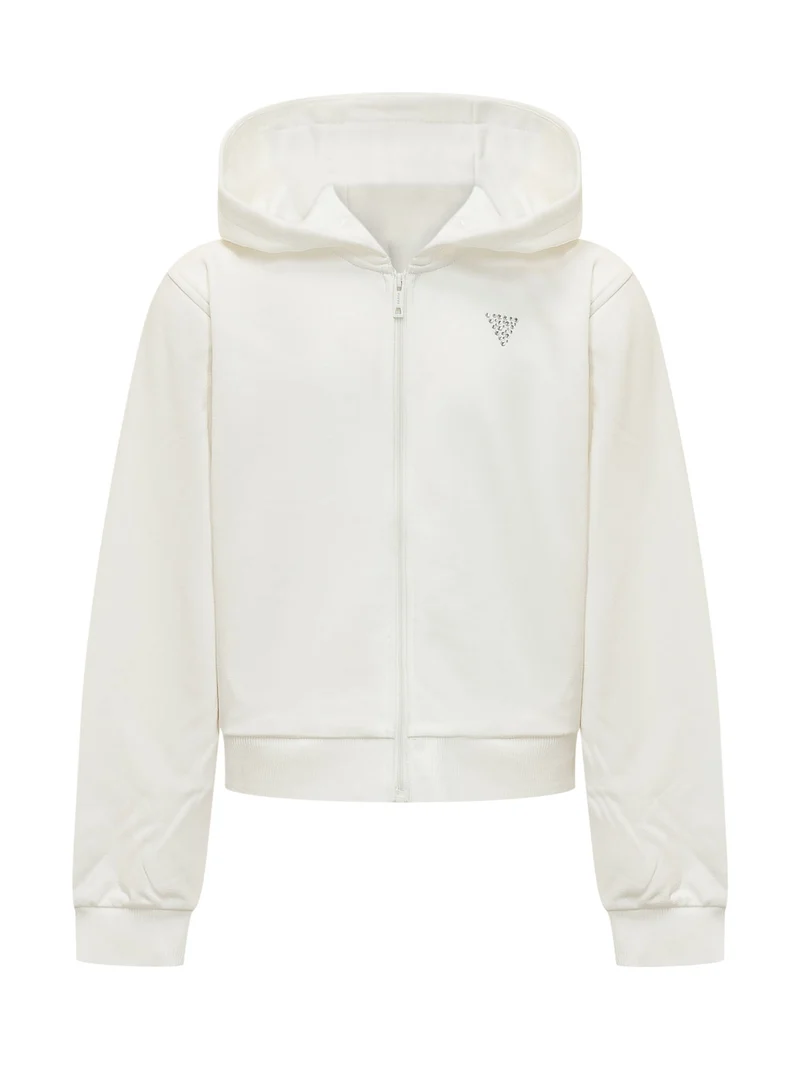 Felpa con Cappuccio e Zip