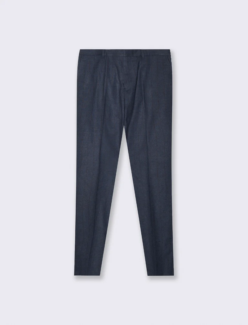 PANTALONI A RIGHE DA COMPLETO FORMAL FIT - Blu