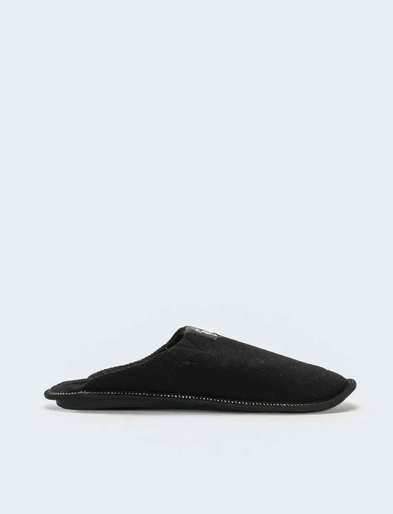Pantofola da uomo minimal - Nero