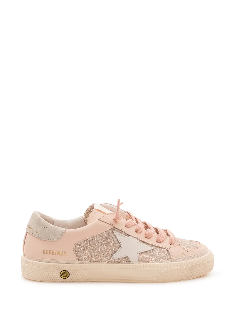 May Sneaker con Pannello Glitter