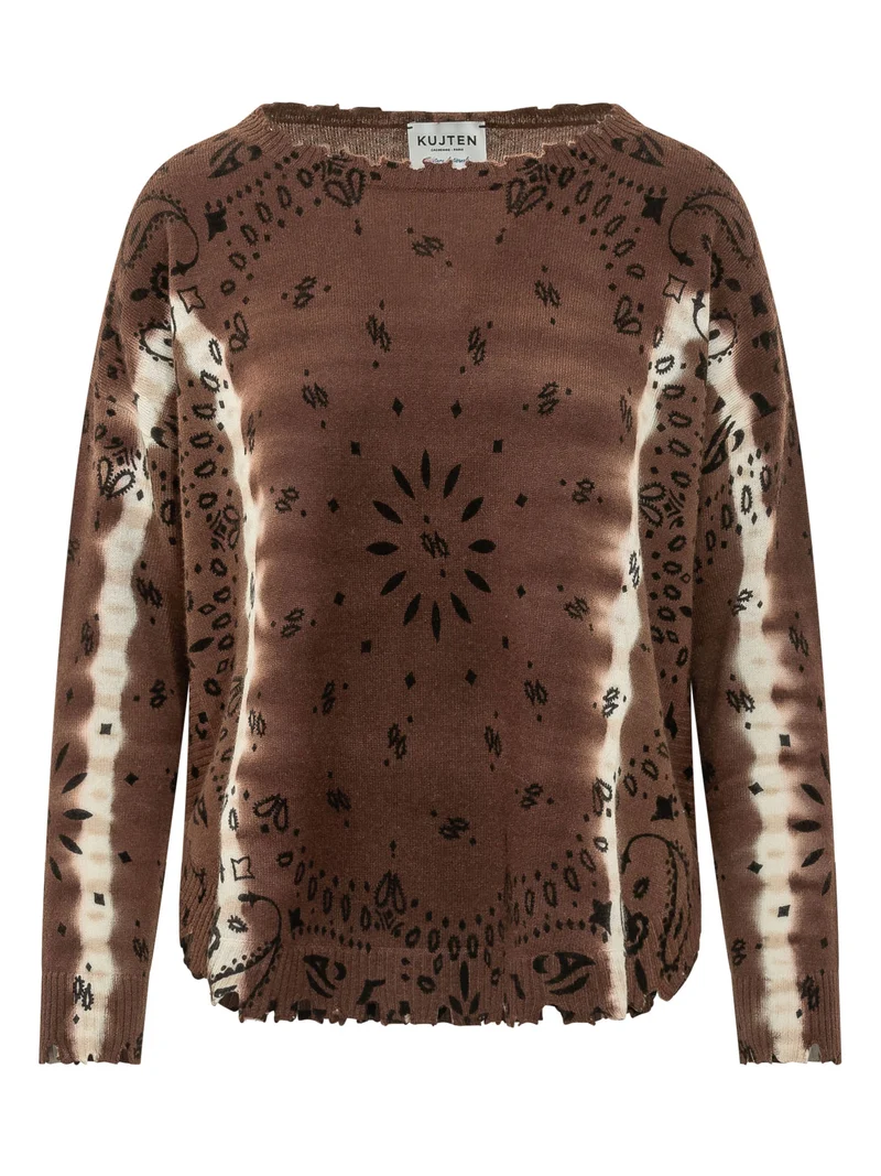 Maglia Mela Abba Bandana con Motivo Paisley