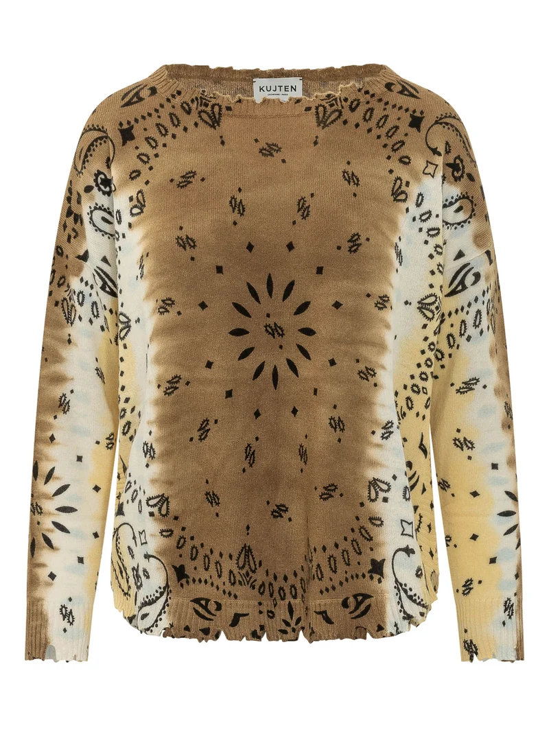 Maglia Mela Abba Bandana con Motivo Paisley