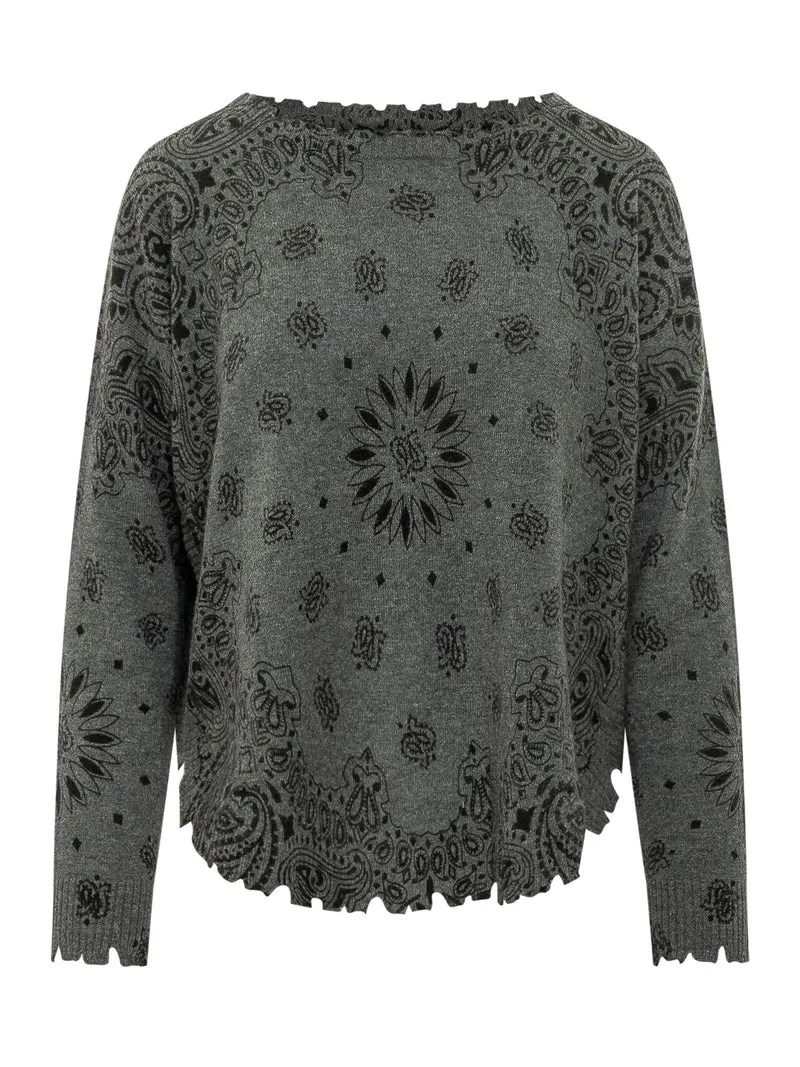 Maglia Mela Bandana con Motivo Paisley