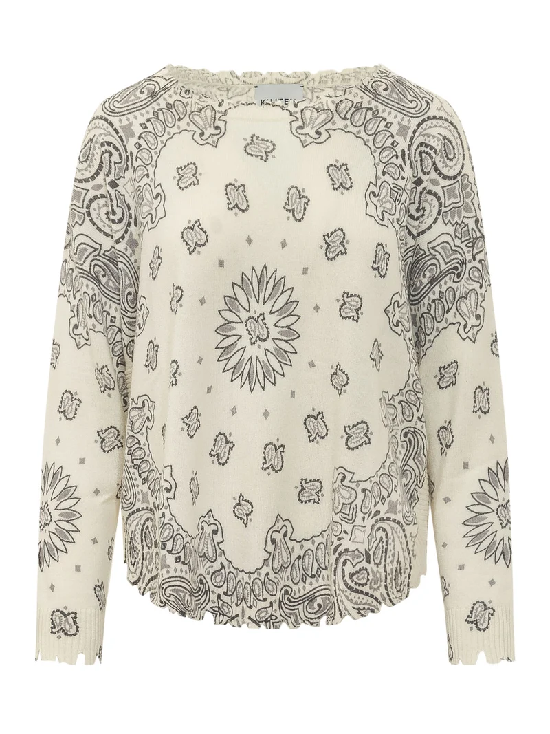 Maglia Mela Bandana con Motivo Paisley