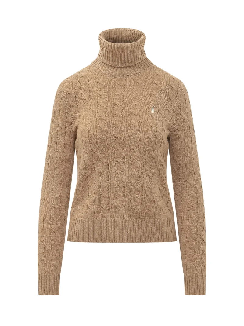 Maglia Dolcevita a Trecce