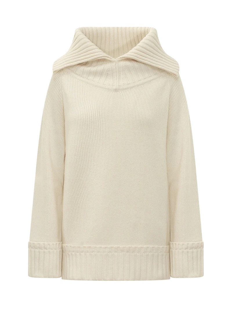 Maglia con Collo Ampio