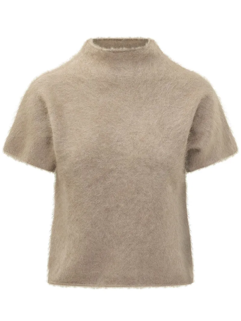 Maglia Girocollo a Maniche Corte