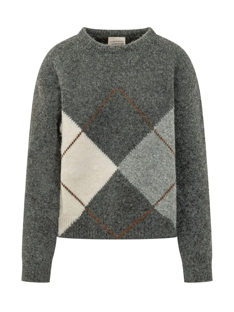 Maglia Keira con Motivo Argyle