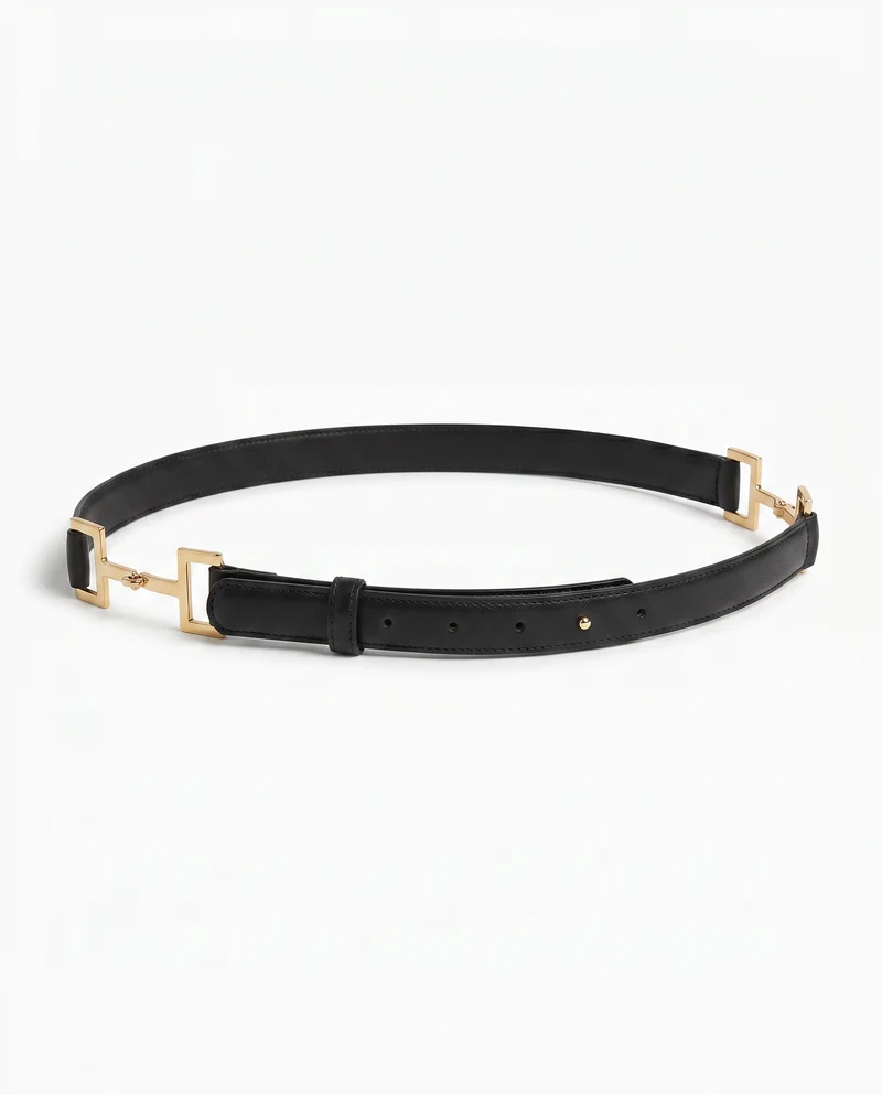 Cintura doppio ganci h 2 cm - Oro